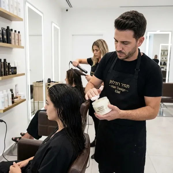 טיפולי שיער מזינים במספרה